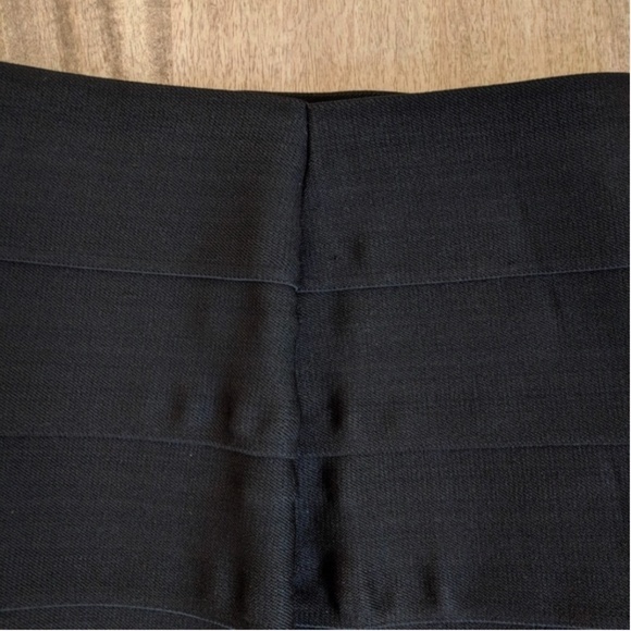Pleasure Doing Business Black Bandage Mini Skirt - Picture 5 of 6